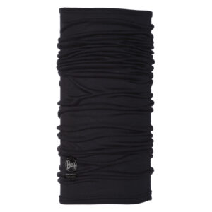 Bandana Lightweight Merino Wool Solid Black
